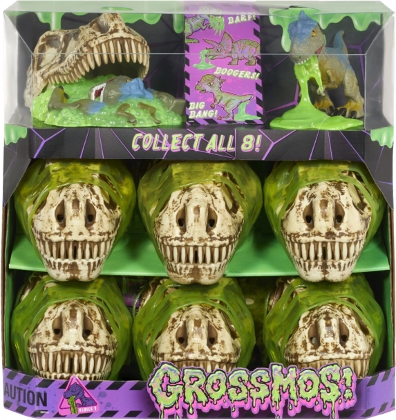 Figure da collezione GROSSMOS dinosauro – sorpresa nel teschio