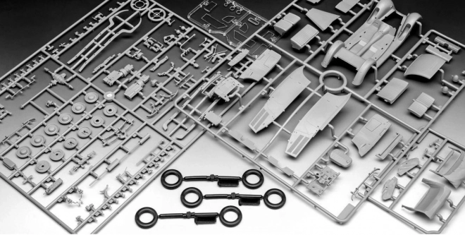 Modello di plastica Mercedes-Benz Typ 320 Cabriolet in scala 1/35