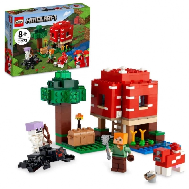 Lego Minecraft Casa Del Fungo