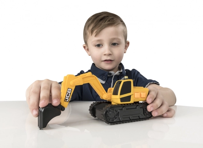 Mini escavatore JCB con luci e suoni