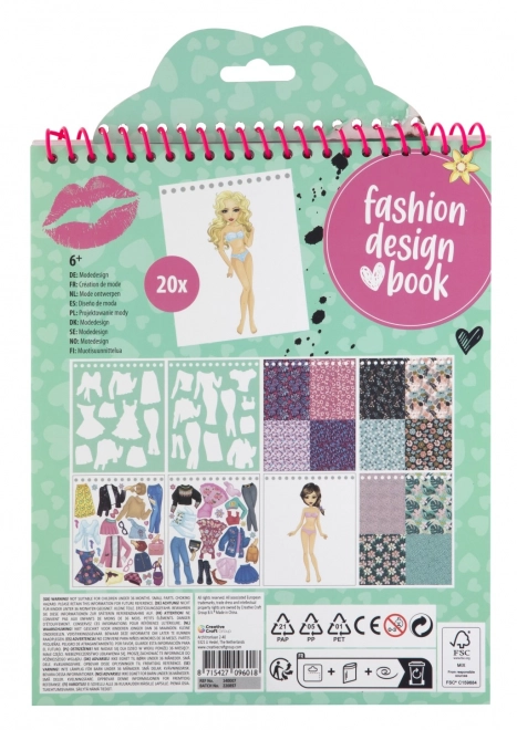Libro di moda del designer Besties