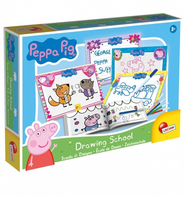 Scuola di disegno con Peppa Pig