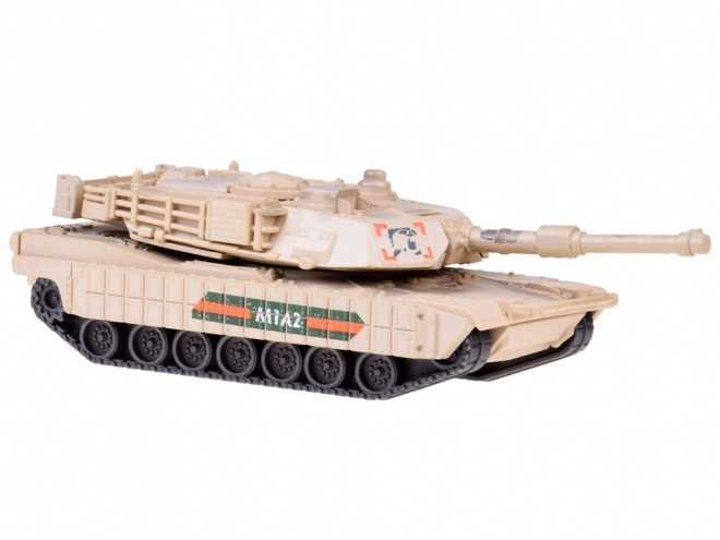 Kit costruzione carro armato americano Abrams M1A2