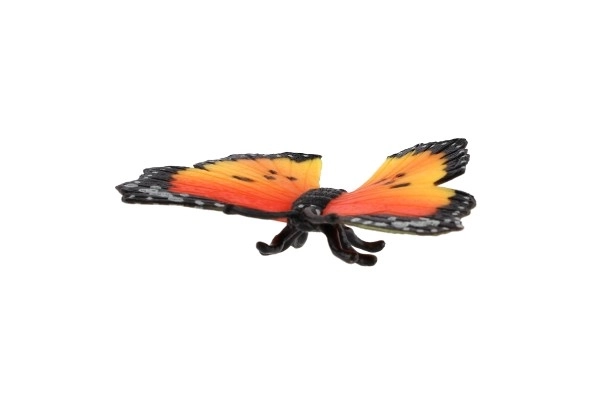 Farfalla Monarca Africana in Plastica 7cm in Sacchetto