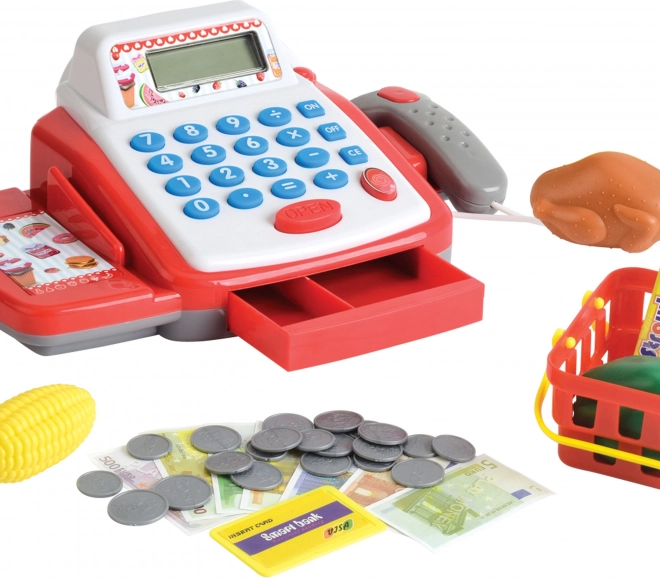 Registratore di cassa per bambini con accessori