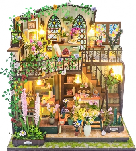 Casa dei fiori in miniatura di Darcy