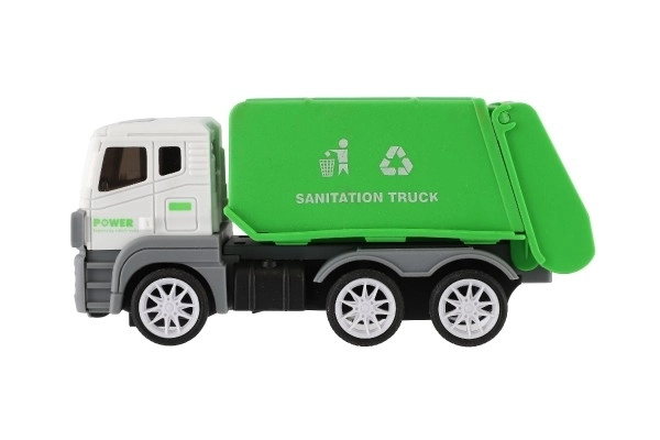 Camion da cantiere in plastica con ruote libere 14cm