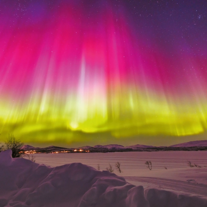 Calendario per appunti Aurora Boreale 2026