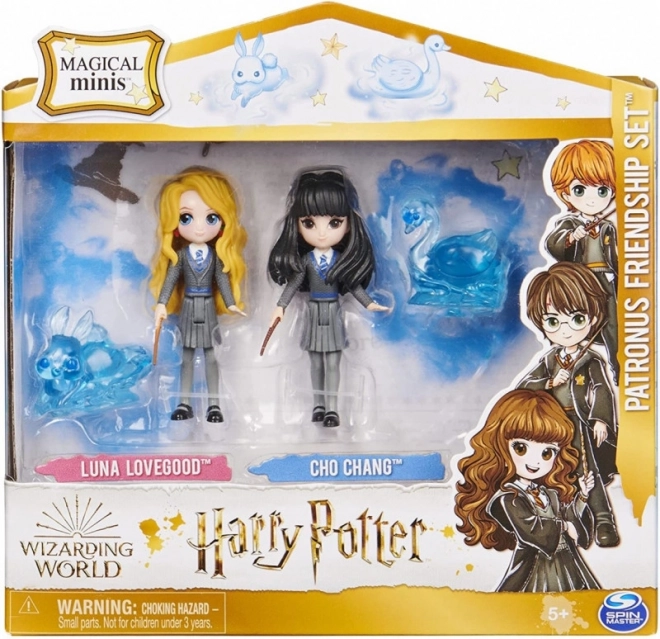 Harry Potter figure Lenka e Cho con patroni