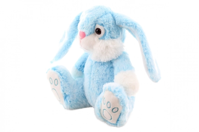 Coniglio di peluche blu