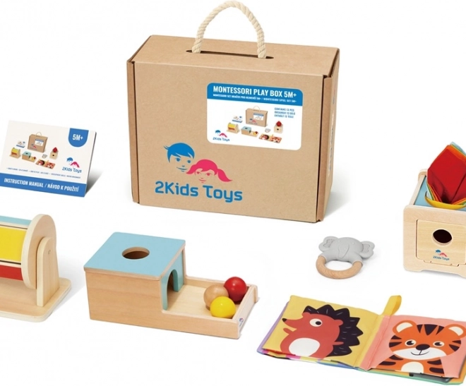 Set di giocattoli Montessori per bambini dai 5 mesi