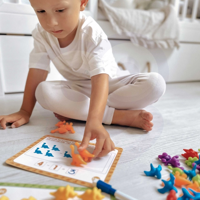 Set educativ Moontessori dinosauri