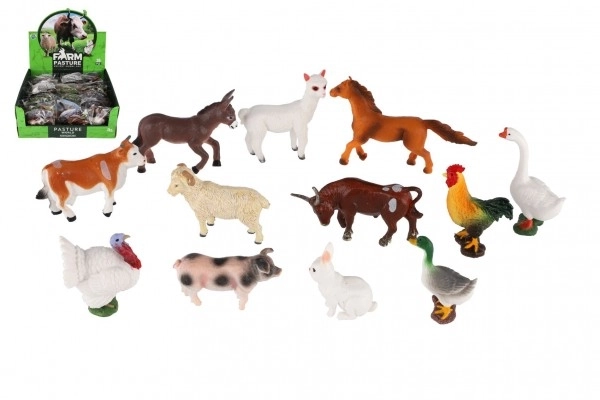 Figura in plastica di animali domestici mix di tipi