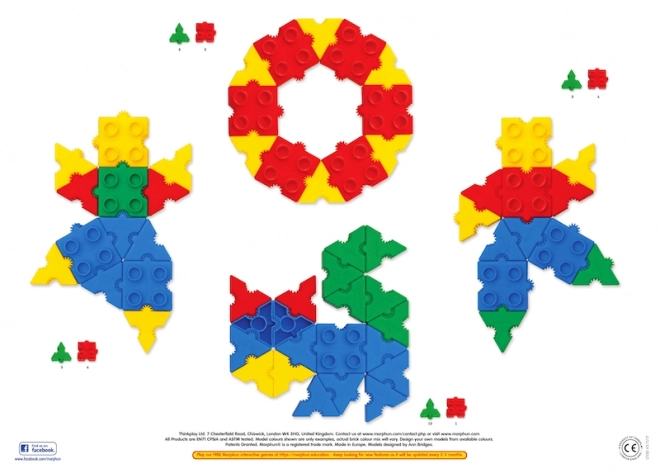 Set di costruzioni Morphun 200 pezzi