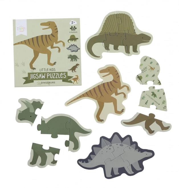 Puzzle con dinosauri - A Little Lovely Company