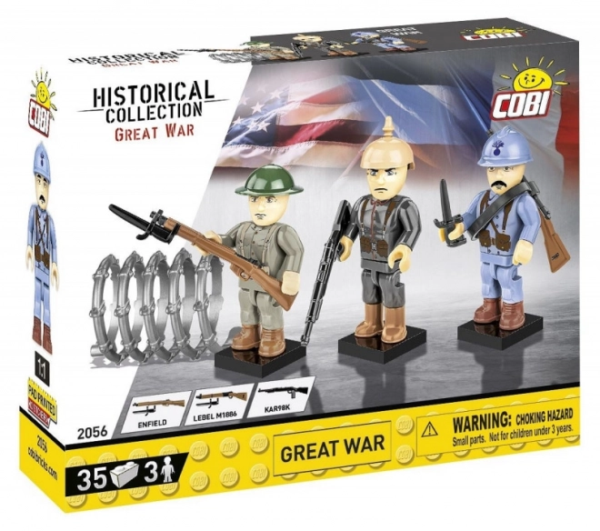 Costruzioni Grande Guerra con 3 Minifigure