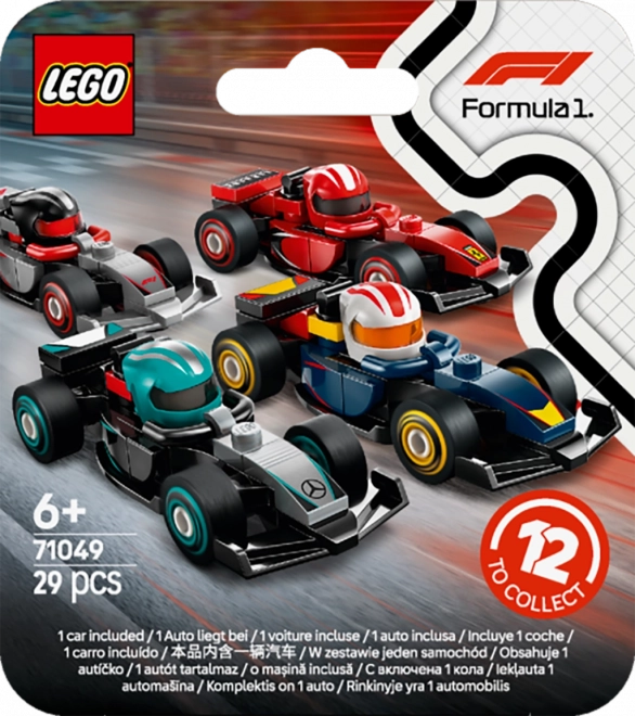 Auto da corsa F1 da collezione Lego