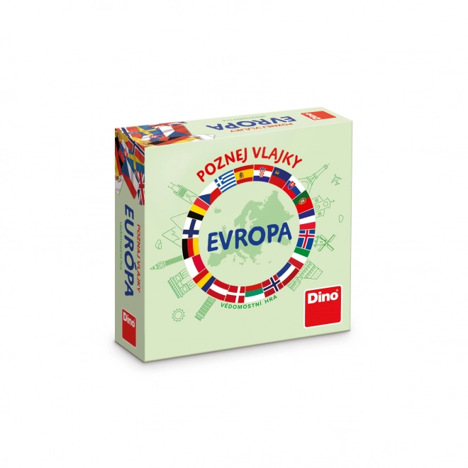 Impara le bandiere d'Europa - Gioco da viaggio