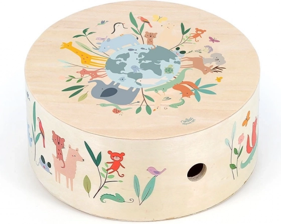 Vilac Cajon in legno Animali del mondo