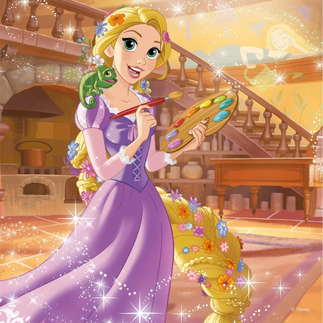 Puzzle Disney Principesse 3x55 Pezzi