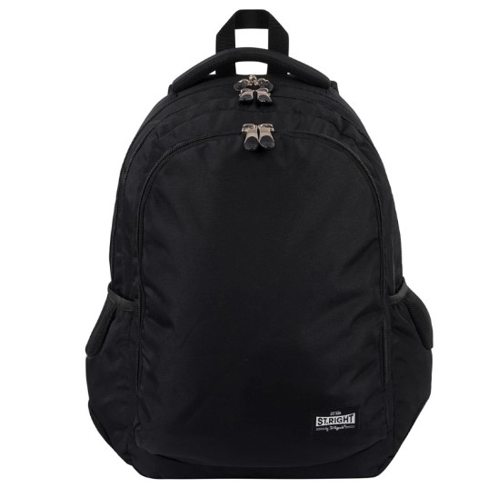 Zaino scuola giovanile tre scomparti St. Right 25L nero