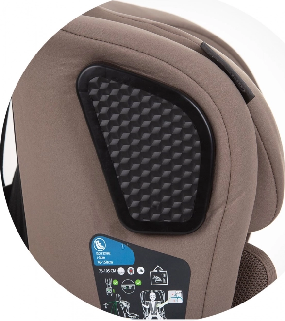 Seggiolino Auto Lux X i-Size 76-150cm Isofix Macadamia