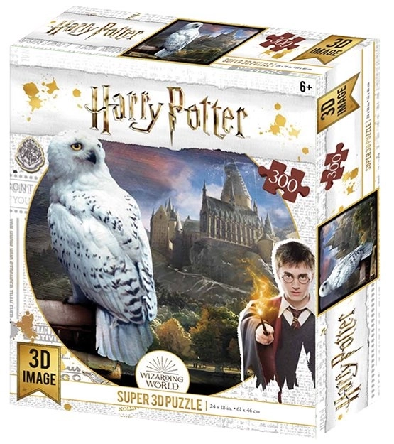 Puzzle 3D Harry Potter: Hedwige 300 pezzi