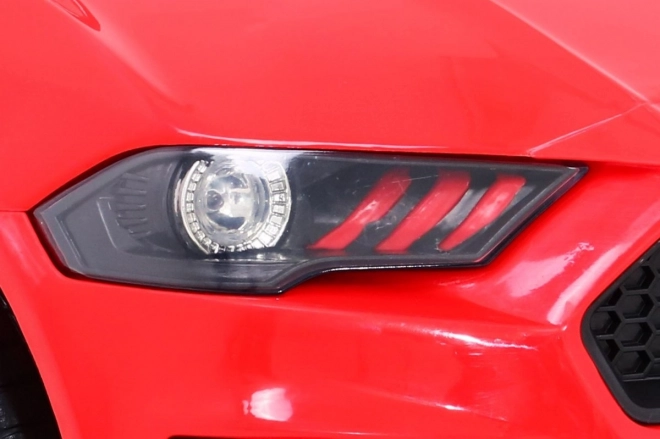 GT Auto sportivo a batteria per bambini Rosso + telecomando + avviamento lento + portabagagli + MP3 LED