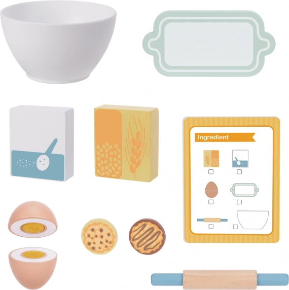 Frullatore da cucina in legno con accessori 11 pezzi di WOOPIE GREEN