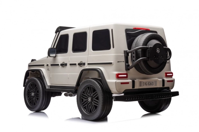 Auto elettrico Mercedes G63 XXL bianco 24V