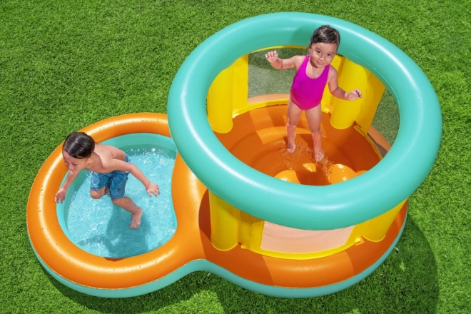 Area Giochi Gonfiabile con Piscina per Bambini BESTWAY