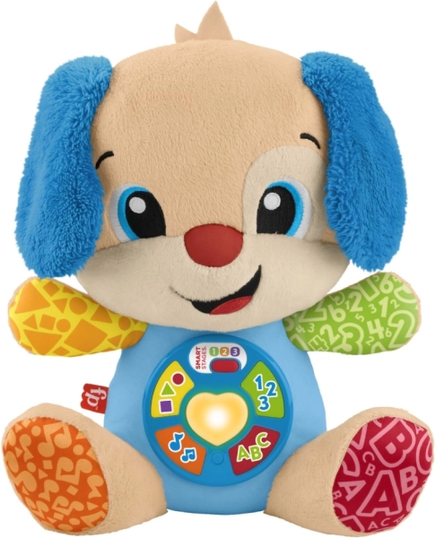 FISHER-PRICE RIDI & IMPARA SMART STAGES cagnolino – peluche interattivo multilingue