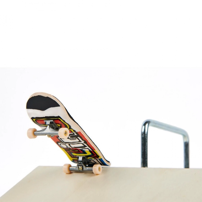 Rampa In Legno Con Fingerboard Tech Deck