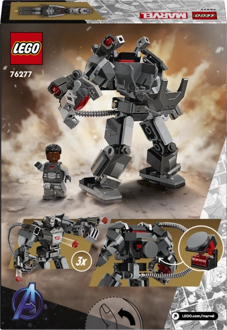 Zaino Meccanico di War Machine LEGO Marvel