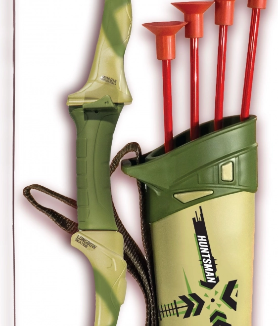 Arco per bambini con frecce Huntsman Longbow 61 cm