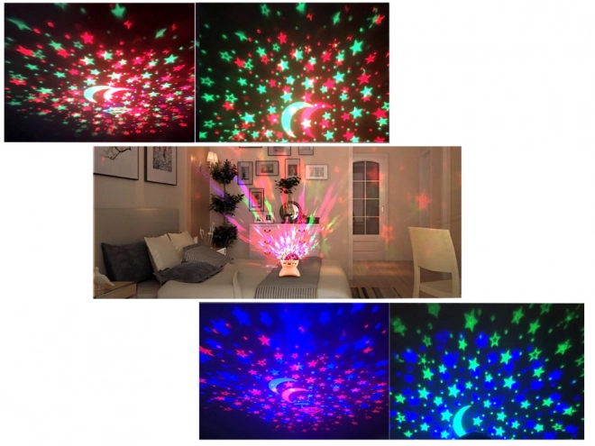 Proiettore di luci stellari notturne con altoparlante Bluetooth USB