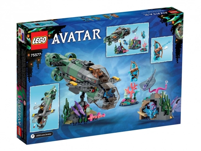 Lego Avatar sottomarino Mako