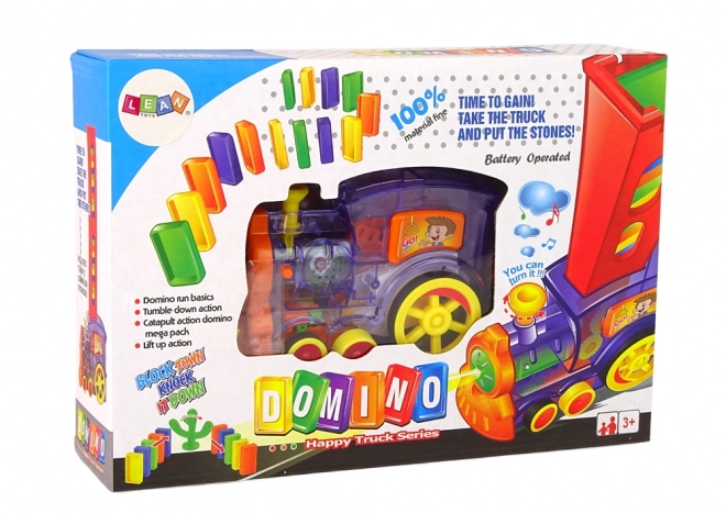 Locomotiva Interattiva Trasparente con Puzzle Domino e Suono