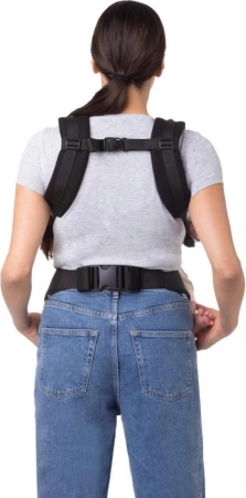 Comfort per il genitore: ampio cinturone lombare e spallacci imbottiti