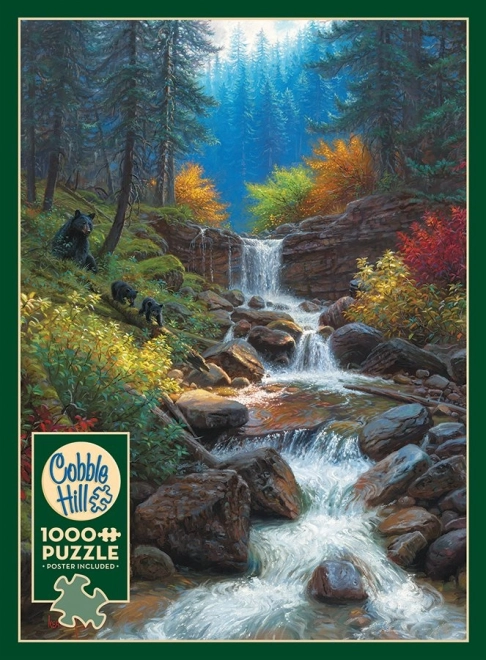 Puzzle Cascata Montuosa 1000 pezzi