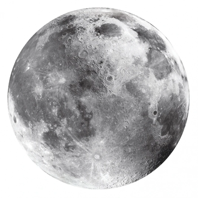 Puzzle Circolare Spazio: Luna 500 Pezzi