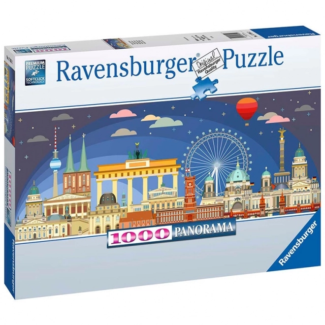 Puzzle Ravensburger Notti a Berlino 1000 pezzi