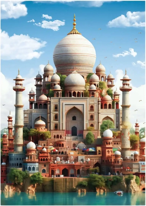 Puzzle Taj Mahal 1500 pezzi