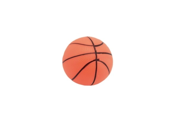 Pallone da Basket in Gomma 8,5cm 5 Colori in Rete