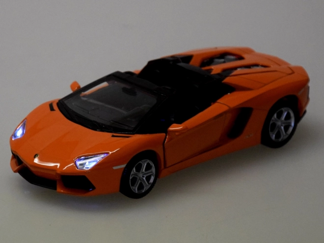 Auto modello Lamborghini Aventador Roadster interattivo