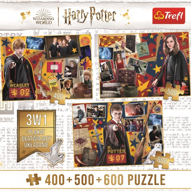 Puzzle Harry Potter: Ron, Hermione e Harry