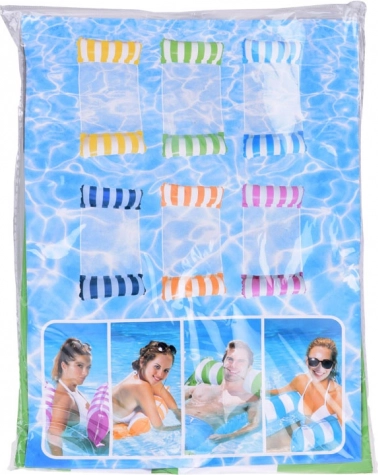 Amaca gonfiabile galleggiante per acqua – spiaggia e piscina