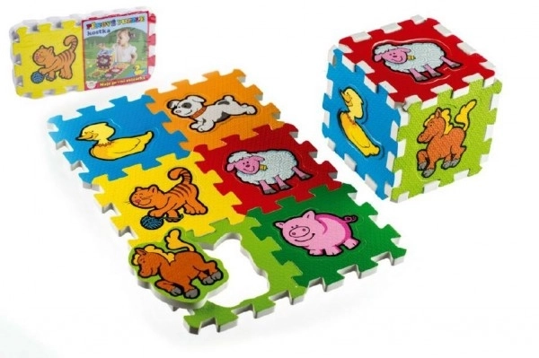 Primo Puzzle Di Schiuma Animali