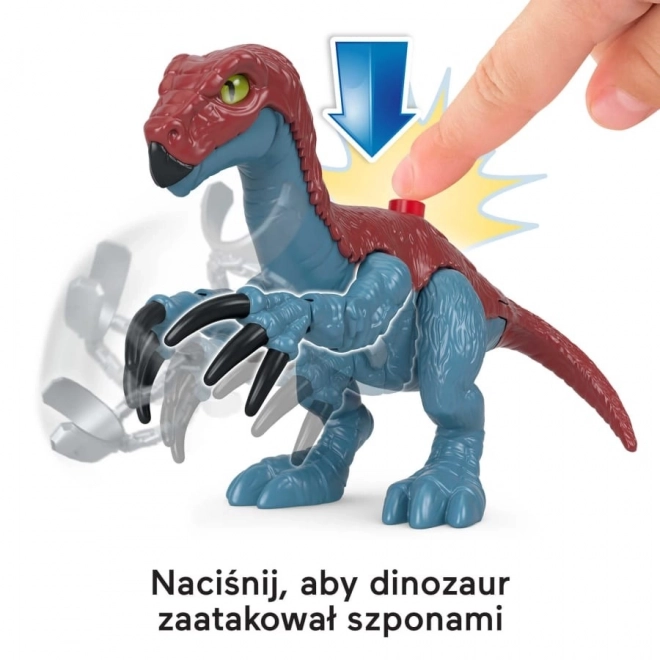 Set di Imaginext Therizinosauro e Owen di Jurassic World