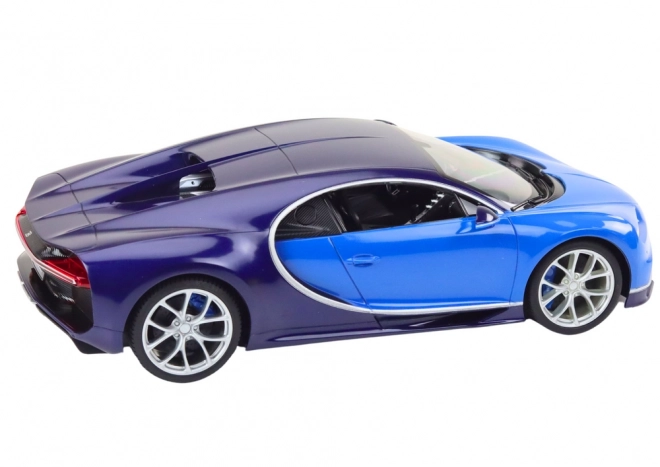 Telecomando RC 1:14 Bugatti Veyron Chiron Blu